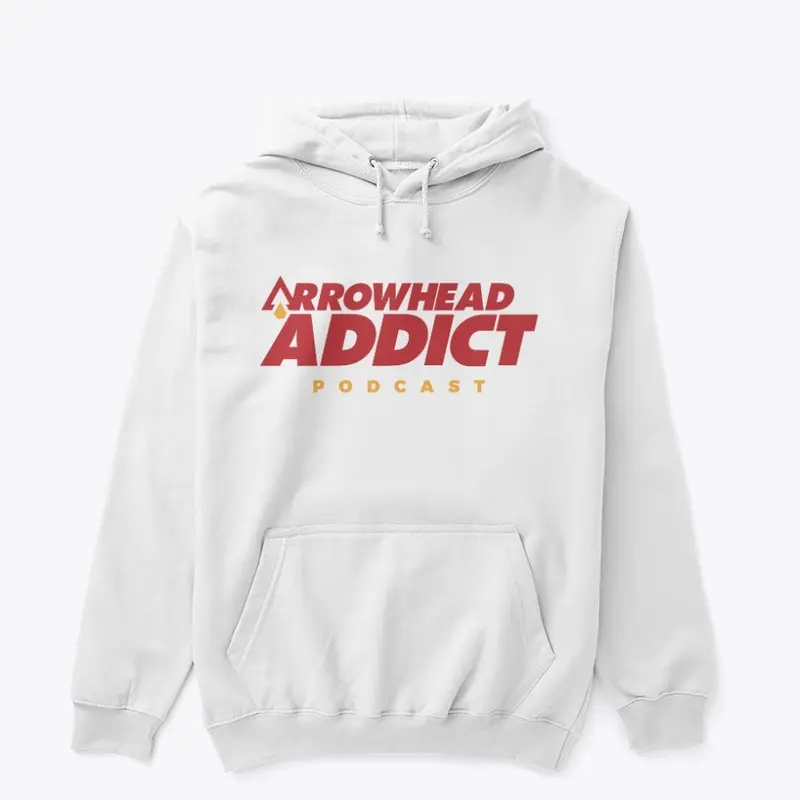 Arrowhead Addict Podcast White/Black 